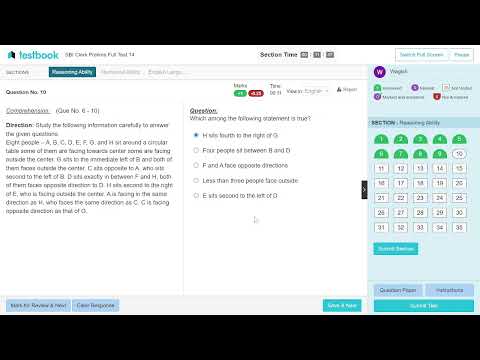 🎯Testbook SBI clerk live mock test📝📚percentile 92%+ 👨‍🏫#howtoattemptpaper #sbi #sbiclerk #trending