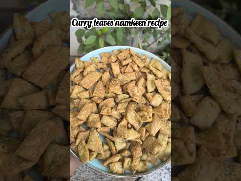 🌿 Curry leaves namkeen recipe 🌿#CurryLeavesNamkeen #NamkeenRecipe #TeaTimeSnack #IndianSnacks