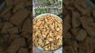🌿 Curry leaves namkeen recipe 🌿#CurryLeavesNamkeen #NamkeenRecipe #TeaTimeSnack #IndianSnacks