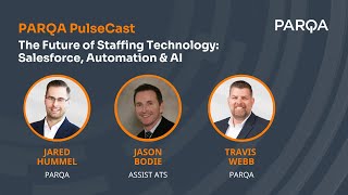 PARQA PulseCast | The Future of Staffing Technology: Salesforce, Automation & AI