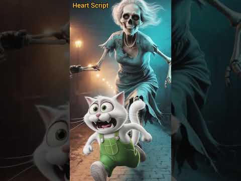 The Haunted Cat and the Ghost |Horror AI Story |