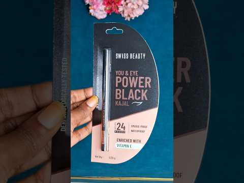 Swiss Beauty You & Eye Power Black Kajal | Bold, Smudge-Proof Eyes