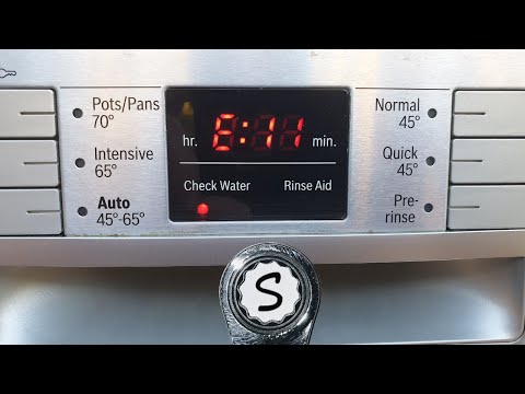 Bosch E11 error code diagnosis and repair