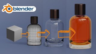 Blender 3D Modeling software: Glass Perfume Bottle Tutorial