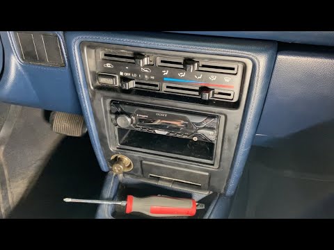 1987-1991 Toyota Camry Stereo Replacement