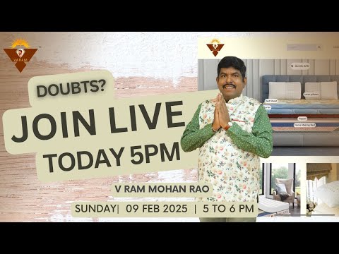 Join our Live Q&A Session With V Rama Mohana Rao Today, Feb 9th, from 5 PM to 6 PM! !