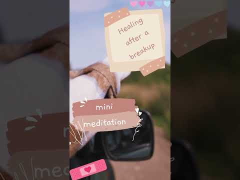 💪 Crush heartbreak like a boss | Mini meditation | Dose of self-love 💗 #love #heartbroken