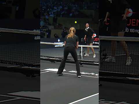 👀 LOOK At These ANGLES From Maria Sharapova #mariasharapova #pickleball #shorts