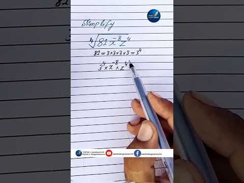 How to simplify? #mathsenglishsecret #maths #shorts