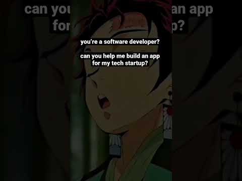 “My startup is going to be the next TikTok! 🤓” #Shorts #demonslayer