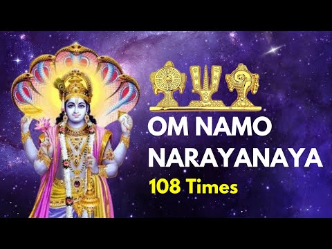 Om Namo Narayanaya | 108 Times | Success, Peace, Overall Well being | Deeksha Krishna