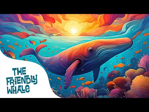 5 Minute Mediation for Children - THE FRIENDLY WHALE - Sleep Meditation for Kids