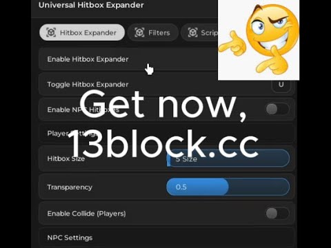 Universal hitbox extender script showcase.
