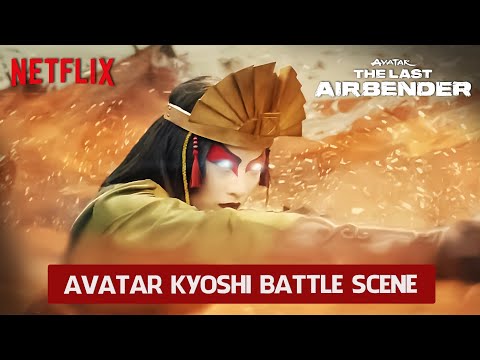 Avatar Kyoshi Battle Scene - Avatar The Last Airbender - Netflix [Engsub]