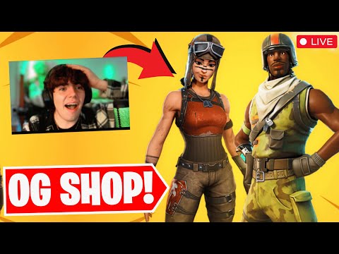 🔴 OG SHOP IS HERE! | #shorts #fortnite #epicpartner #winterfest