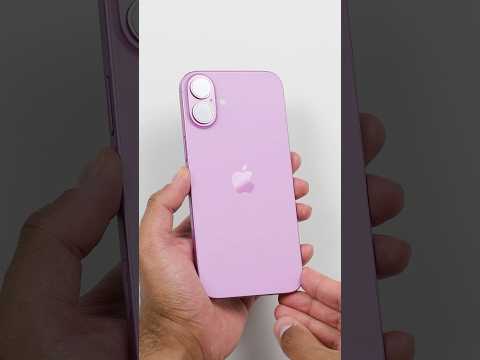 iPhone 16 Plus Pink Unboxing