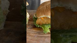 Beer Battered Fried Fish Sandwich #blackstonegriddle #griddlecrew #griddlenation ​⁠