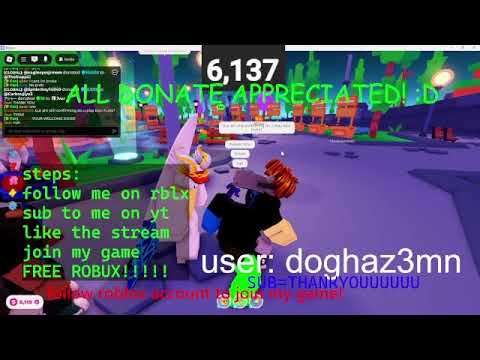 🔴LIVE🔴Donating To Viewers! (WheelSpin) Goal: 7K (TTS) - Roblox Pls Donate!