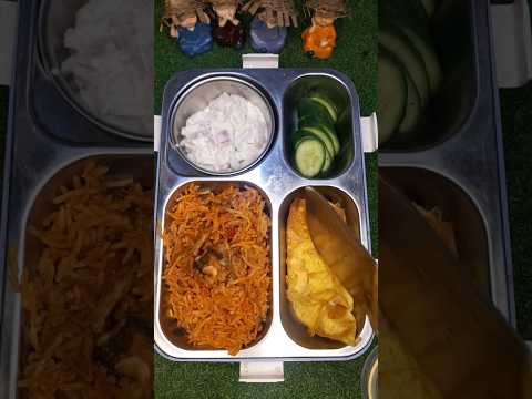 Lunchbox|#briyani|#onionraita|#omelete|#SparklewithShorts|#ytshorts|#shortsfeed|#shortsvideo