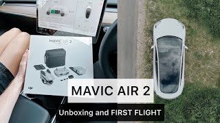 DJI MAVIC AIR 2 - Review, Unboxing and First Flight