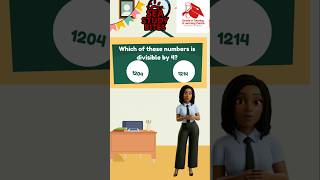 Divisibility by 4: "Why you only need the last two numbers."#mathmadeeasy #caribbean