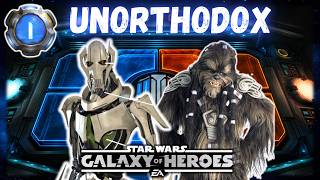 But What About the Droid Attack on the Wookiees? 5v5 GAC Kyber 1