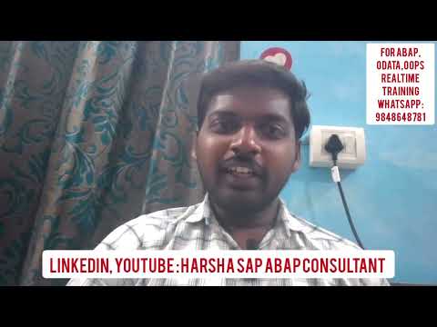 Abap Scenario Based Interview Question