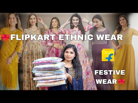 🩷Flipkart Wedding Special |  Party & Wedding Wear Gowns | Stitched Top & Palazzo Set| Pooja Kaushik