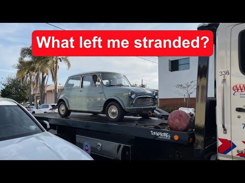 Classic Mini with a Broken Clutch - Limit 55 E17