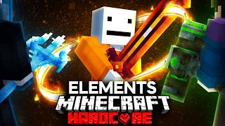 100 Players Simulate Minecraft's Elemental Tournament