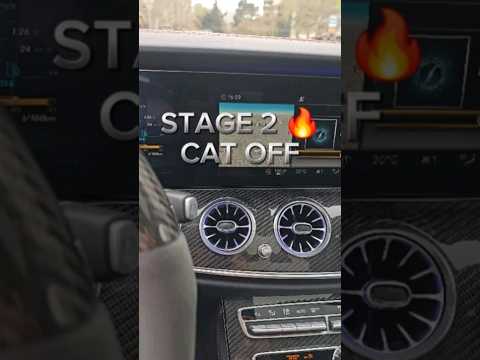 W213 E43 AMG STAGE 2 !!! CAT OFF !!! POP and BANGS @codingbaku #tuning #stage1 #stage2 #popandbangs