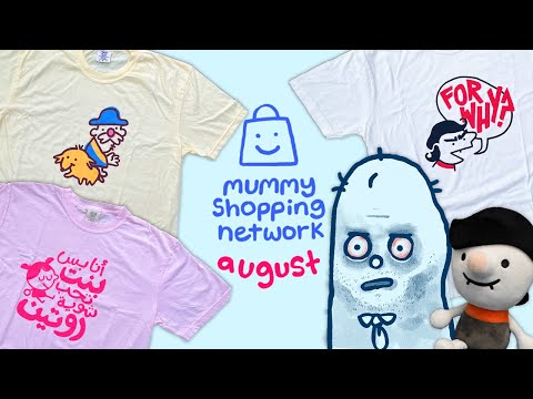 mummy shopping network: august