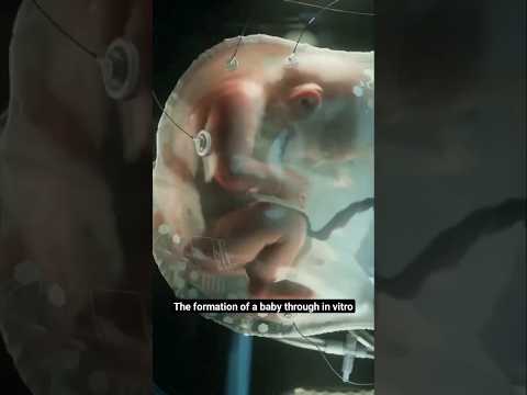 formation of a baby through in vitro#new #trending #biology #shorts #baby #life