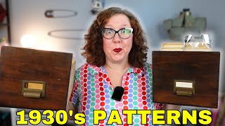 I found 300 DEADSTOCK 1930s sewing patterns