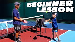 A Beginner Pickleball Lesson | Essential Skills