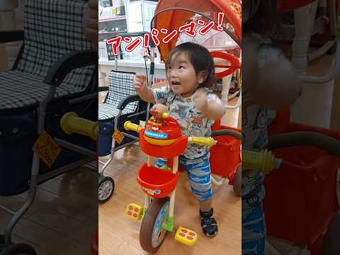 《1歳9ヶ月》買い物　アンパンマン欲しかった#日常#成長#子供#1歳児 #shortvideo#癒し#癒し#あかちゃんのいる生活#ショート#育児#short#shorts#赤ちゃん#親子#成長記録