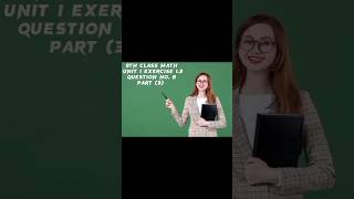 9th class math unit 1 exercise 1.3 part (3)#viral#trending#youtube#shorts#shortvideo