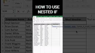 How to Use Nested IF Function in Excel & Google Sheets | Beginner Tutorial