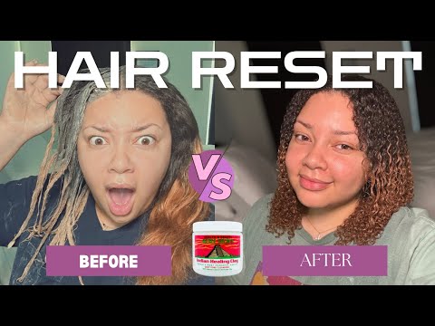 Trying Aztec Clay Mask on My Natural Hair
