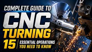 Complete Guide to CNC Turning — 15 Essential Operations You Need to Know