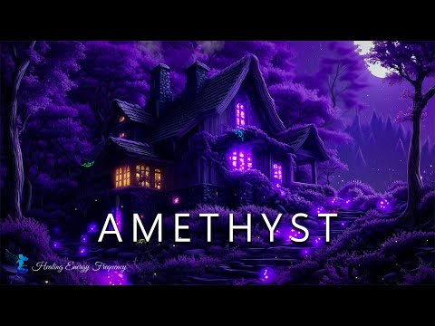 Amethyst - Healing Forest Ambience | 432Hz + 1111Hz | Energy Balance & Transcendental Illuminatio...