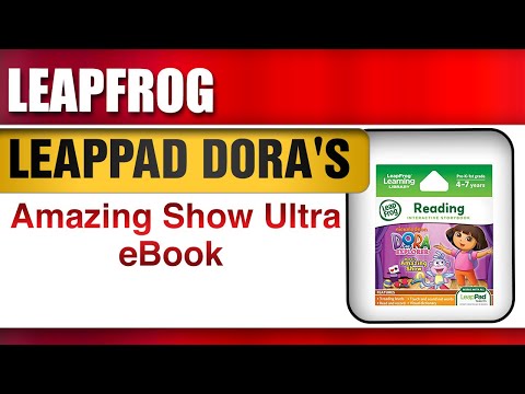 LeapFrog LeapPad Dora's Amazing Show Ultra eBook (works with all LeapPad tablets)