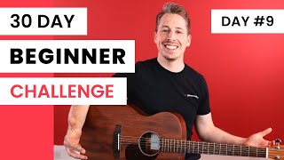30 Day Beginner Challenge [Day 9] Guitar Lessons For Beginners