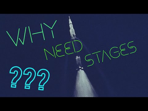 WHY do rockets need stages ? Mathematical reasoning. Building a model. Tsiolkovsky equation.
