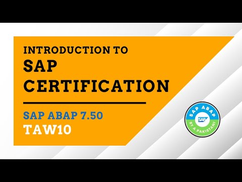 SAP Certification:  A Two Minute Overview | Introduction to SAP Certification and it's Benefits