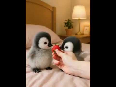 Breakfast is very important! Eat well before going out to play#cute #adorable #penguin #cuteanimal