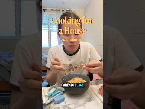 Day 10: Salami Tacos | COOKING FOR A HOUSE #recipe #healthyfood