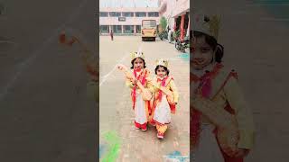 Jai srswati maa🙏 #binabadni #saraswatimabhajan #beautifulbhajan #cutebaby #schoolprogram#sanatan