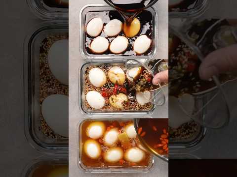 The Ultimate Meal Hack: 3 Types of Marinated Eggs - Ramen Eggs, Mayak Eggs, and Drunken Eggs