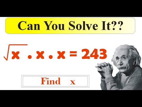 A Nice Math Olympiad Question l Solve in Seconds l Perfect for Olympiad Exams 